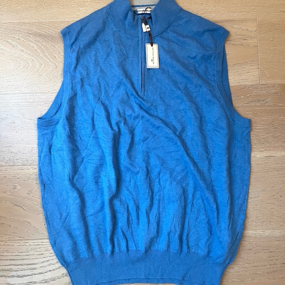 Peter Millar Other - 𝅺Peter Millar Cotton Cashmere Sweater Vest 🆕